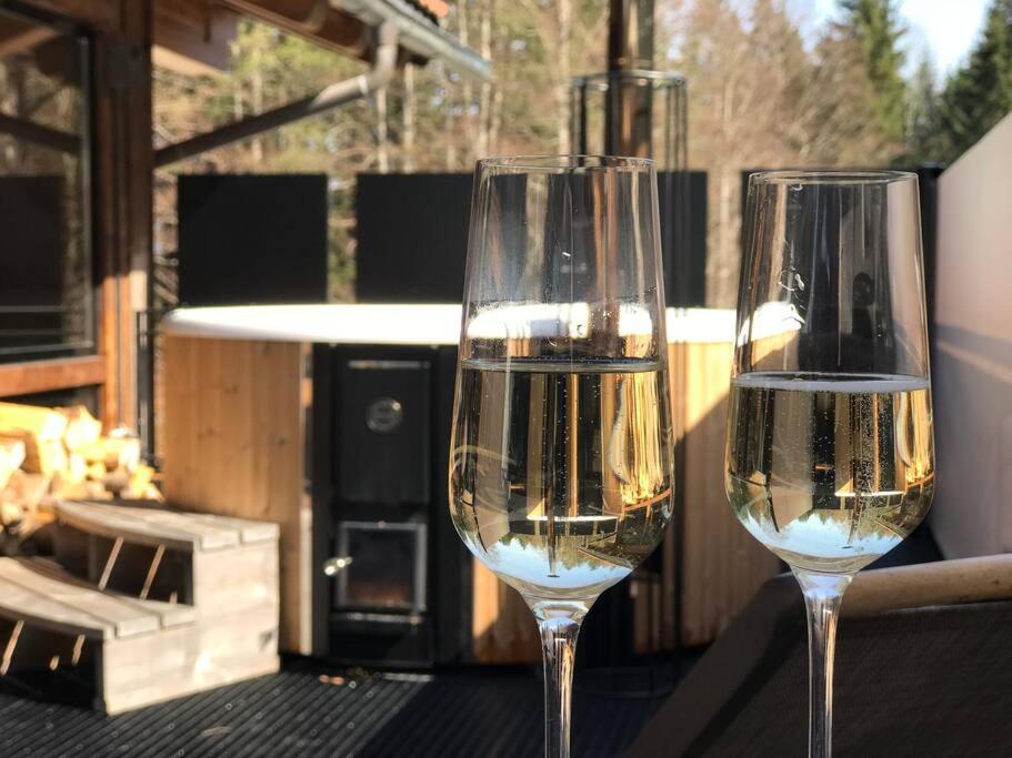 Chalet S - 5 Sterne Luxus Ferienhaus Direkt Am Eibsee Und Zugspitze Grainau Eksteriør billede