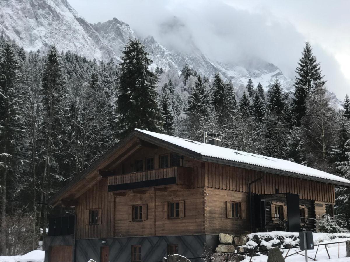 Chalet S - 5 Sterne Luxus Ferienhaus Direkt Am Eibsee Und Zugspitze Grainau Eksteriør billede